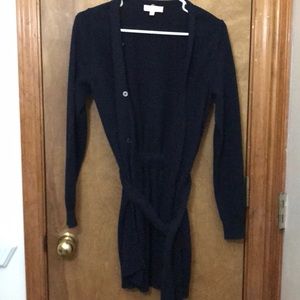 Tory Burch dark blue cardigan